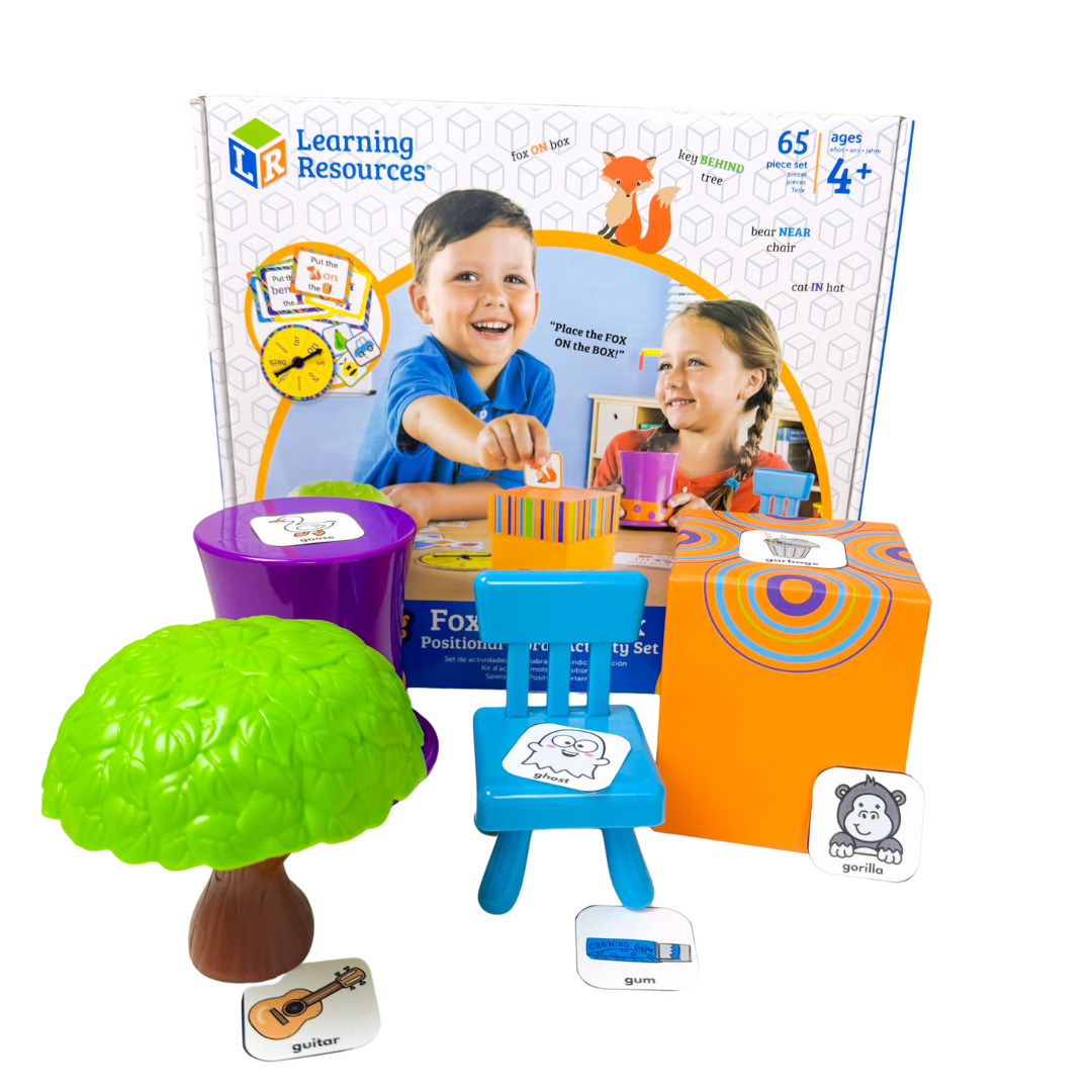 Fox in the Box Positional Words Set - Digital Companion