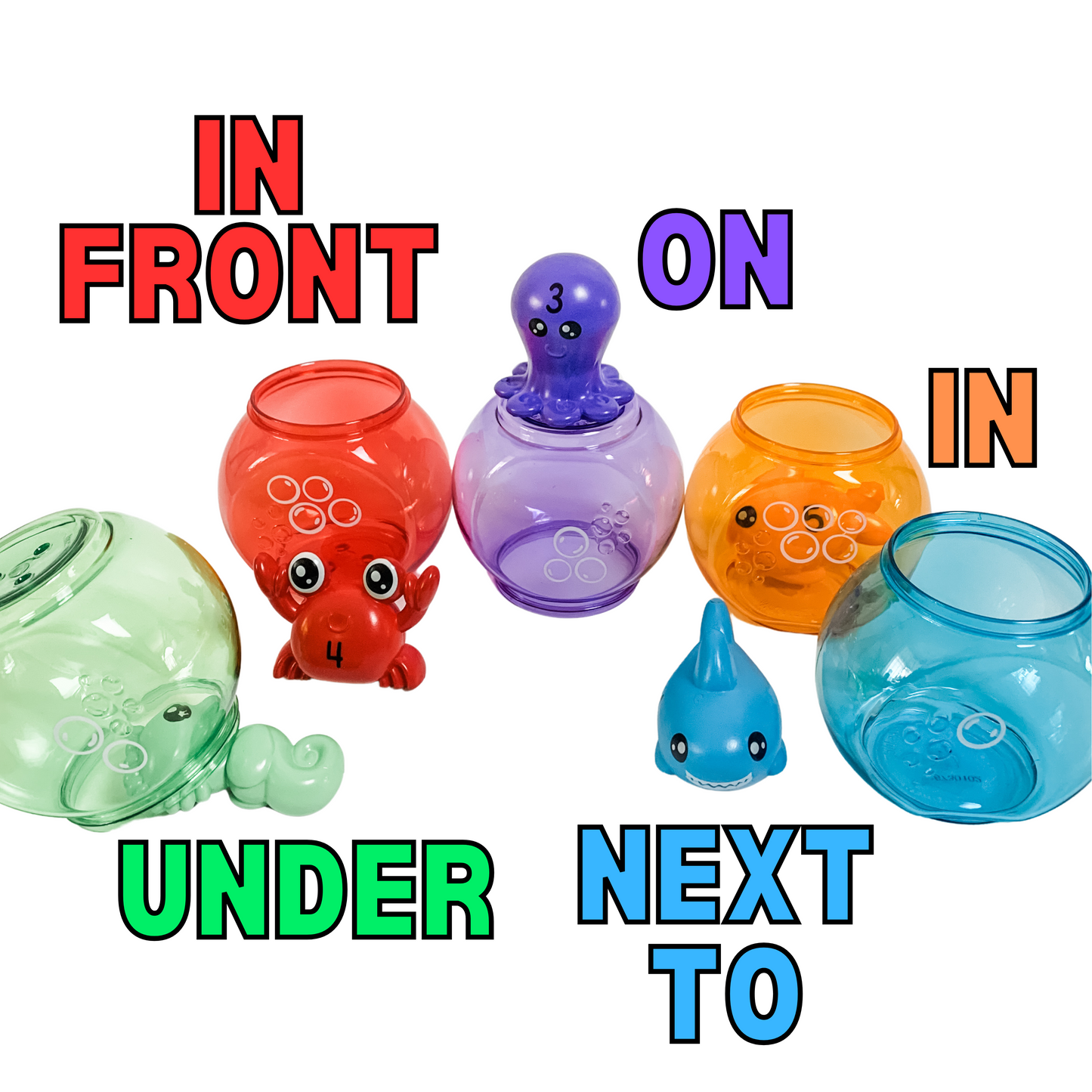 Peekaboo Fishbowl Friends