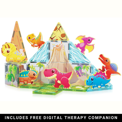 Dinosaur Magnetic Building Set