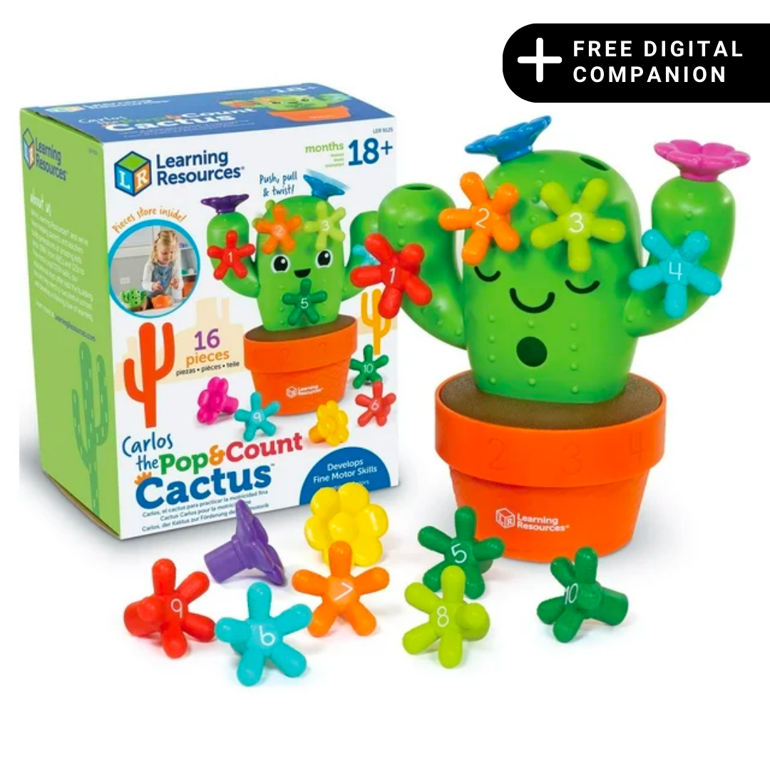 Carlos the Pop & Count Cactus