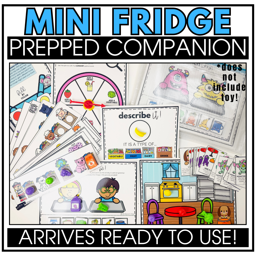 Prep for Me: Sorting Snacks Mini Fridge Companion