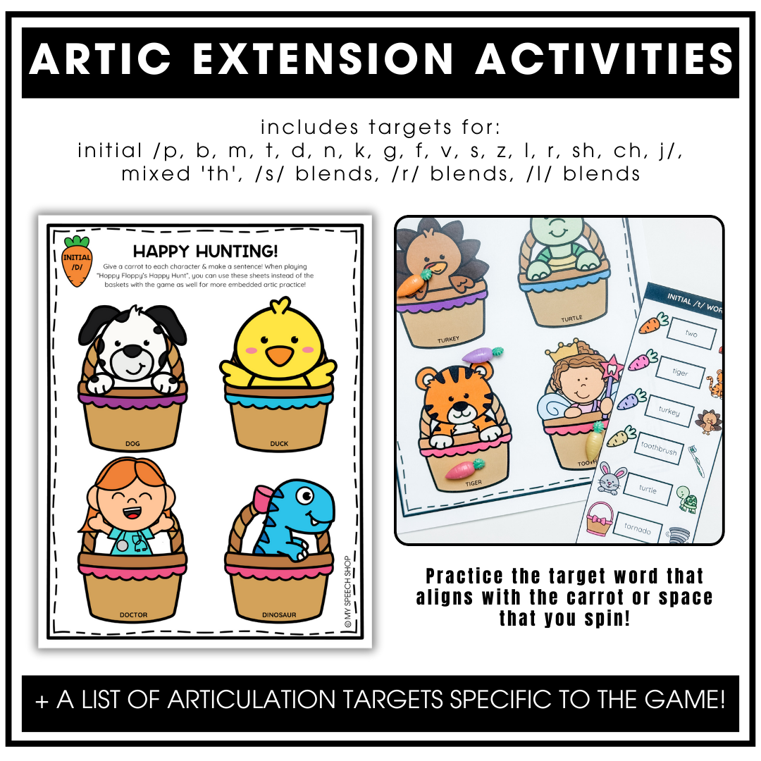 Hoppy Floppy's Happy Hunt™ Game