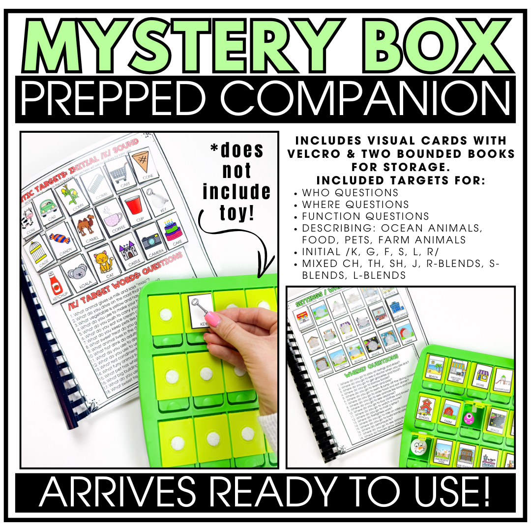 Prep for Me: Mystery Match Up Companion