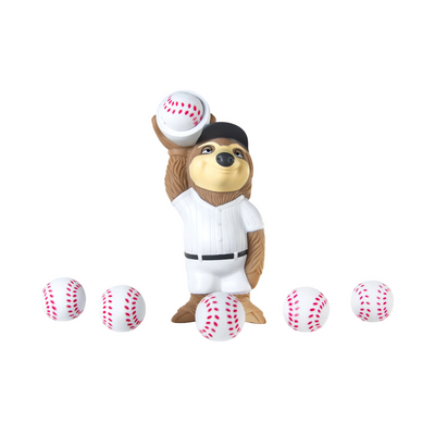 Sloth Baseball Ball Popper