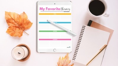 Fall Themes for Speech Therapy