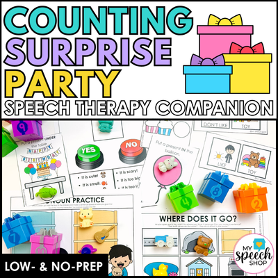 Counting Surprise Party - Digital File