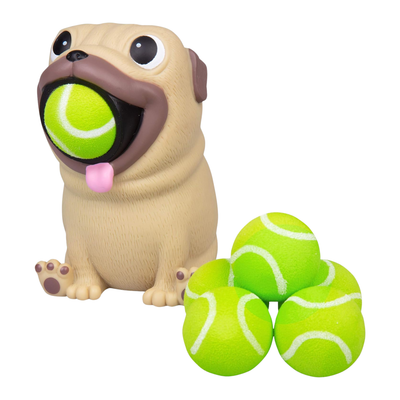 Pug Dog Ball Popper