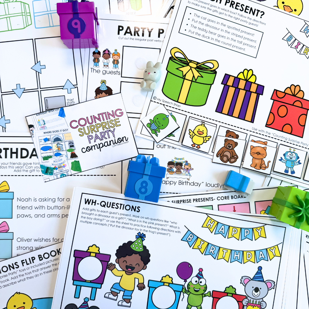 Prep for Me: Counting Surprise Party