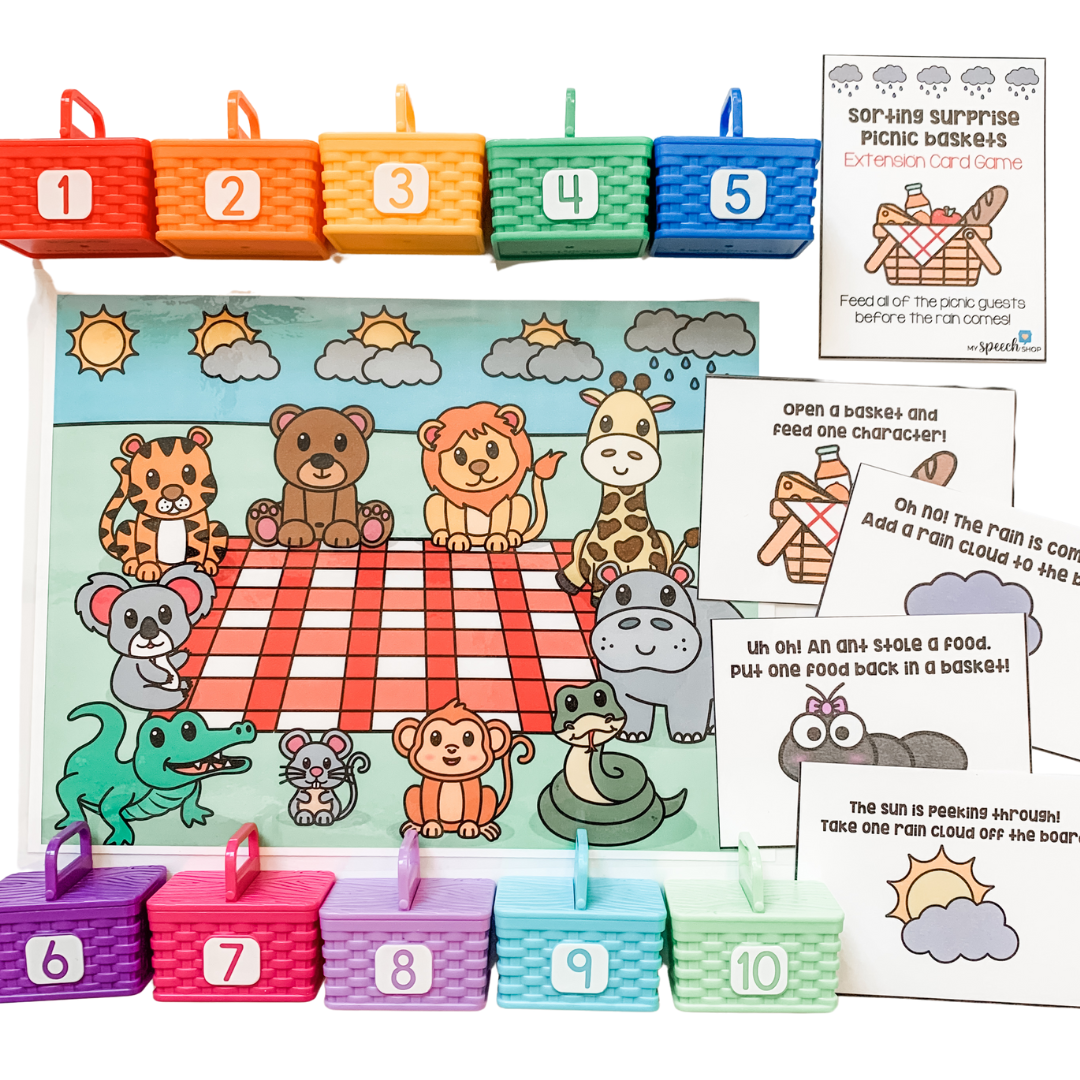 Sorting Surprise Picnic Baskets
