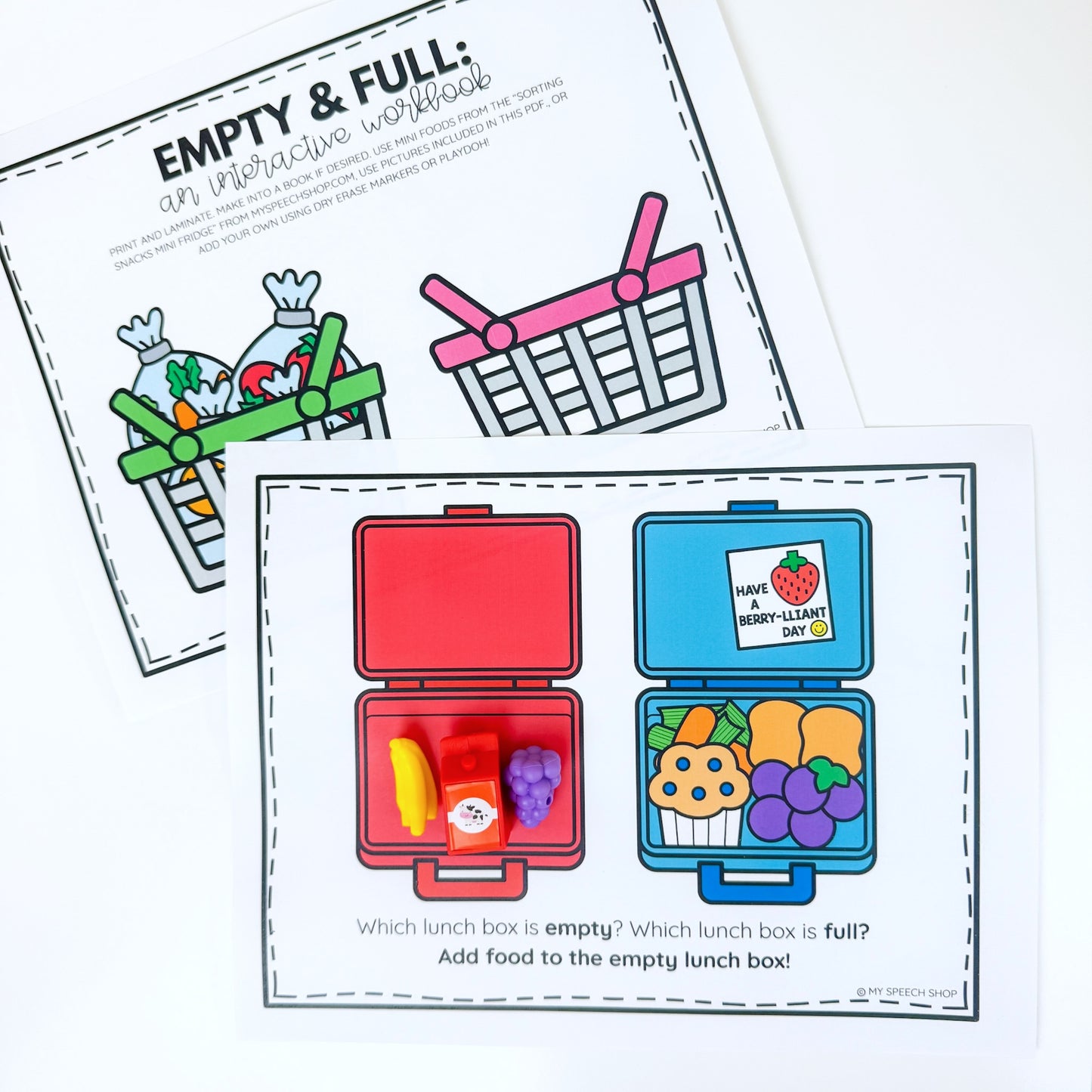 Sorting Snacks Mini Fridge - Digital Add-On!