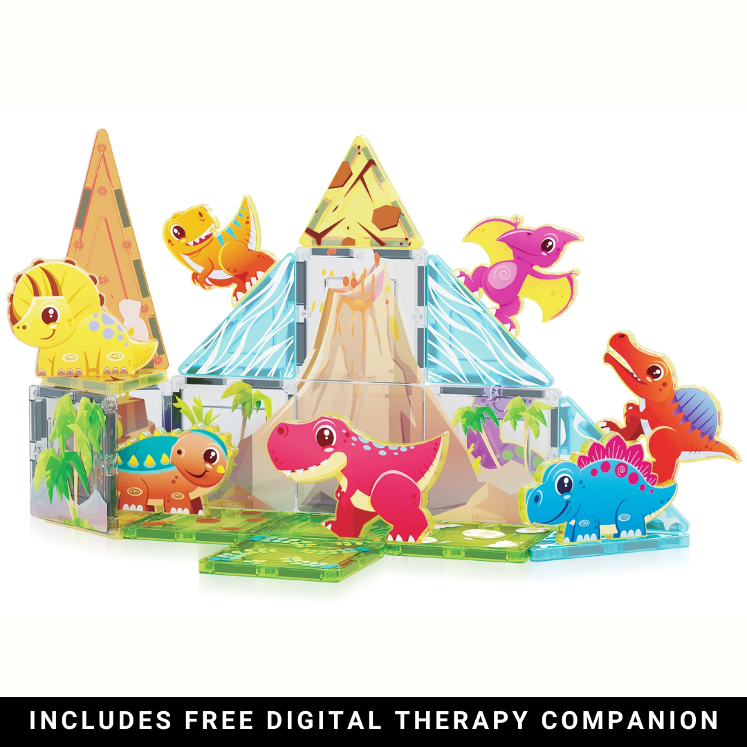 Dinosaur Magnetic Building Set