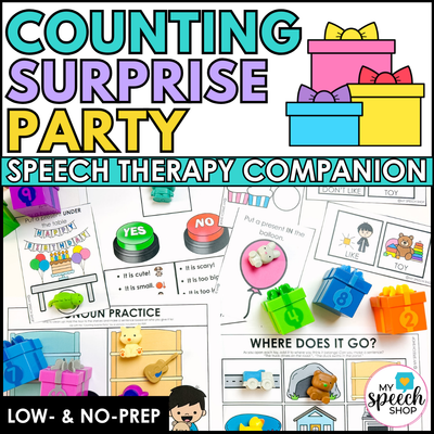 Counting Surprise Party - Digital File