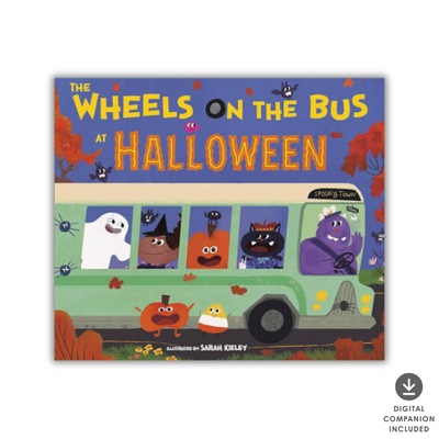 Wheels on the Bus at Halloween book