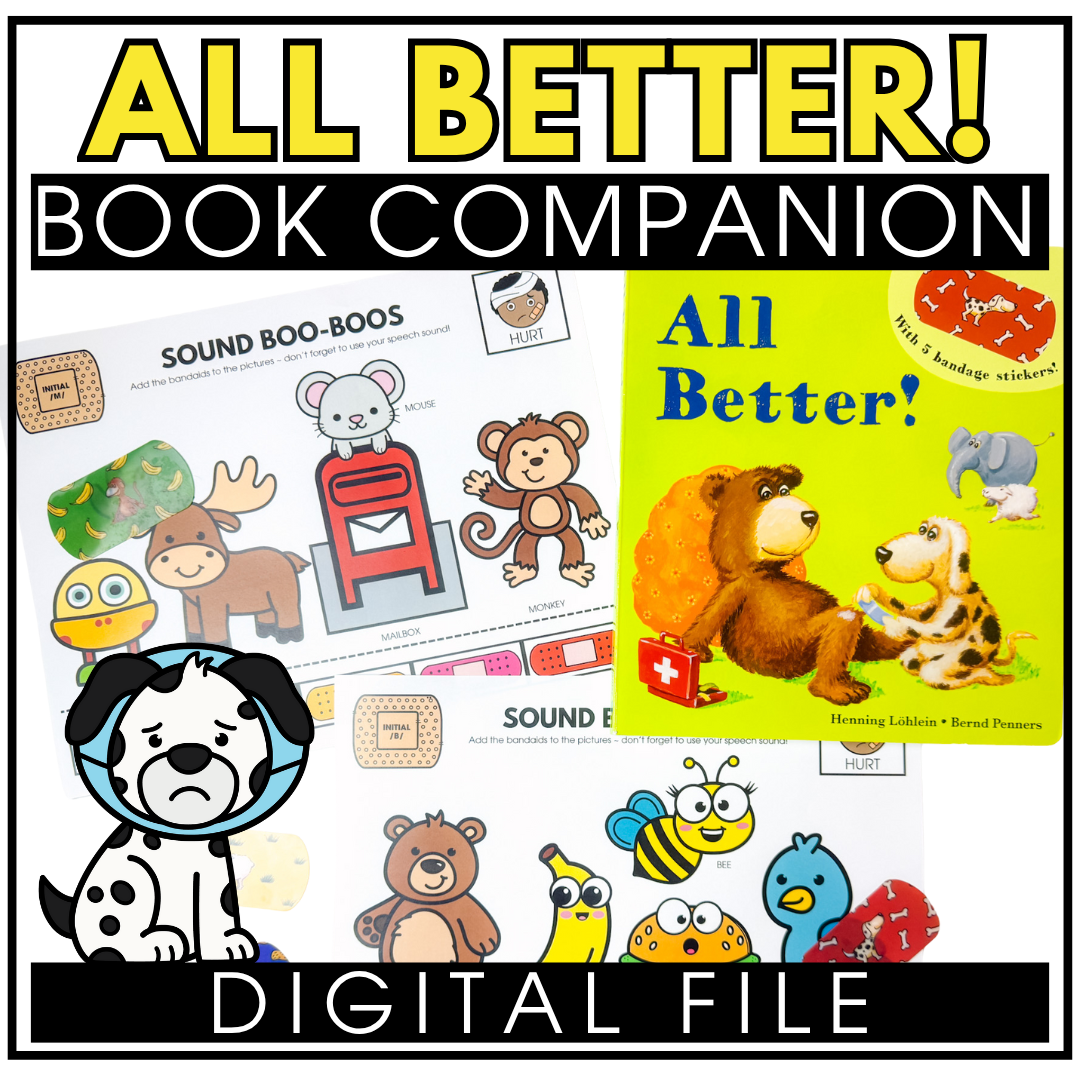 All Better! Digital Book Companion – My Speech Shop