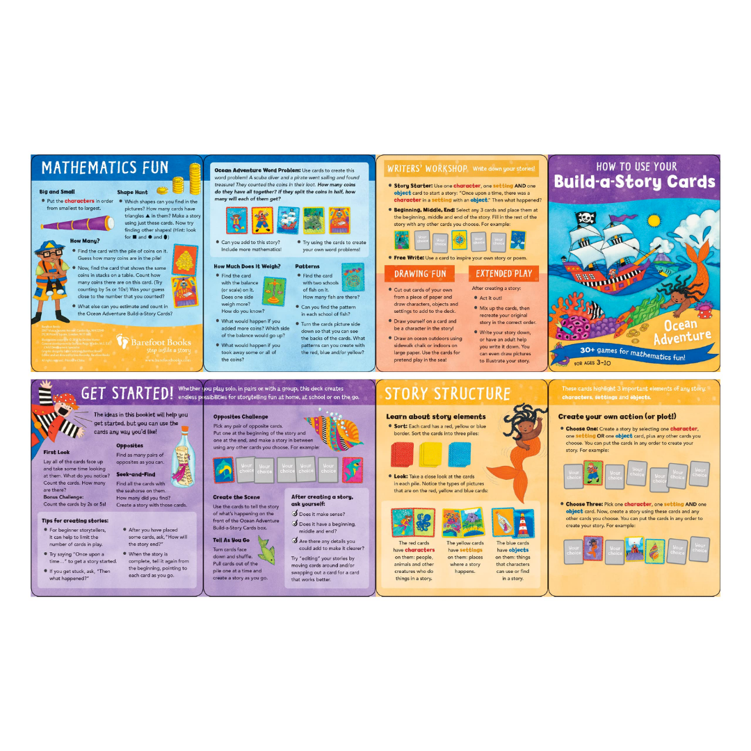 Build a Story Cards: Ocean Adventure