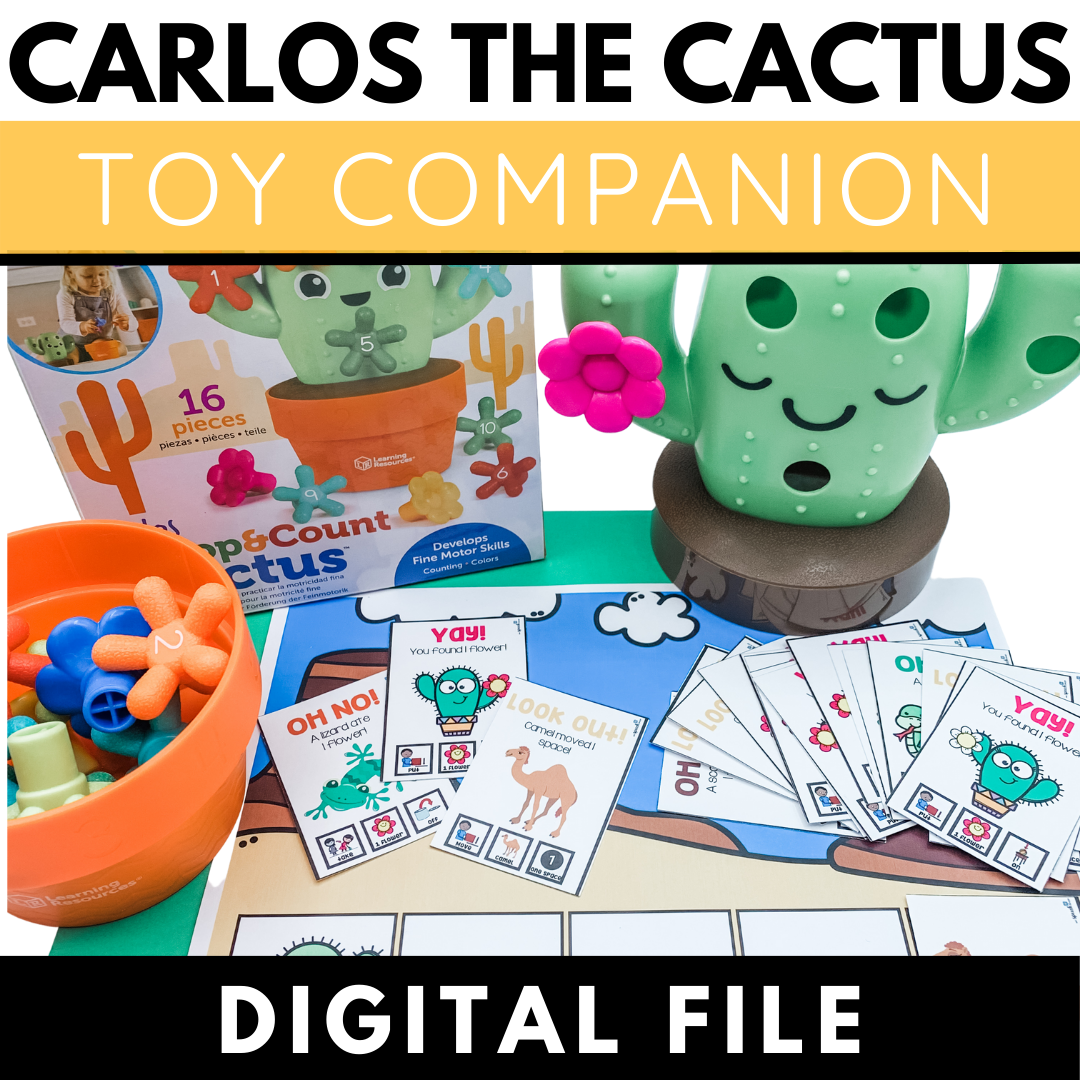 Carlos the Pop & Count Cactus - Digital File