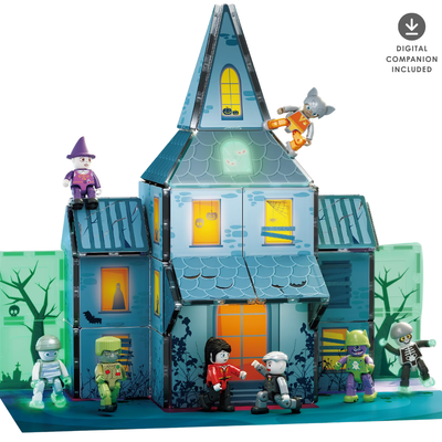 Haunted House Magnet Set