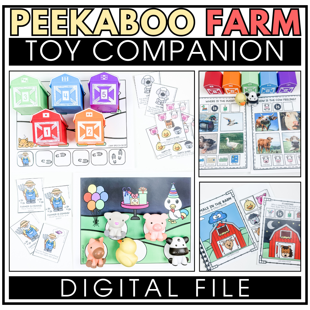 Peekaboo Module Peekaboo Learning Farm - Digital Companion – My Speech Shop