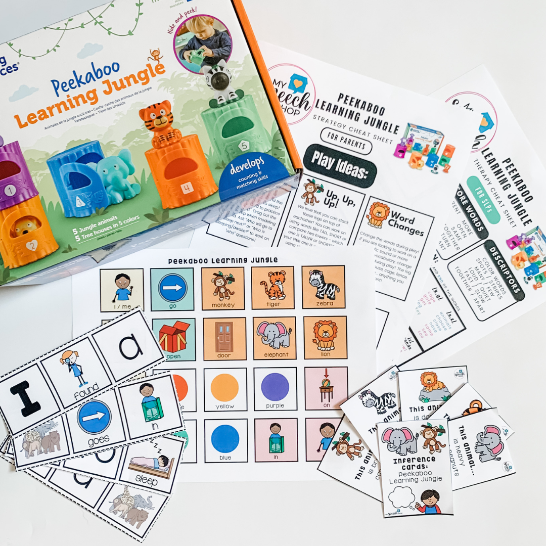 Peekaboo Module Peekaboo Learning Jungle - Digital Add-On! – My Speech Shop