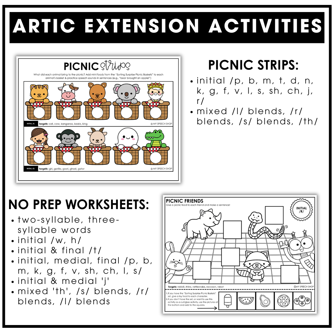 Prep for Me: Sorting Surprise Picnic Baskets