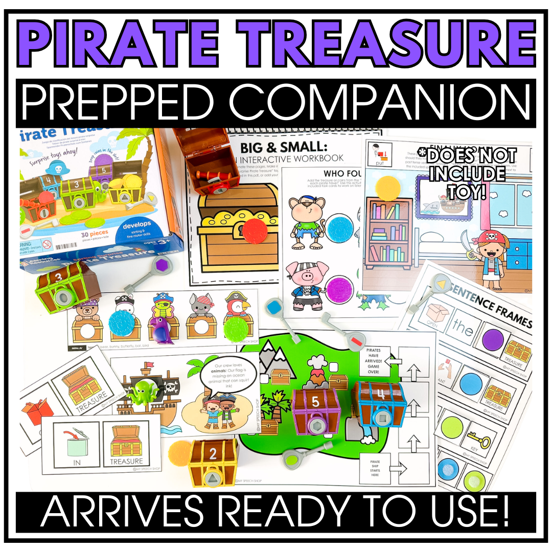 Prep for Me: Sorting Surprise Pirate Treasure