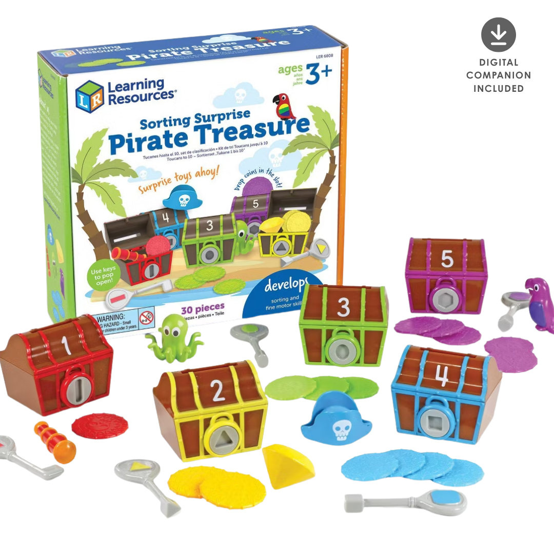 Sorting Surprise Pirate Treasure