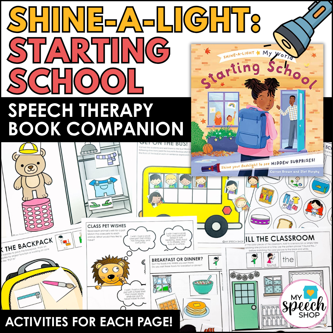 Shine a Light: Starting School Digital Book Companion