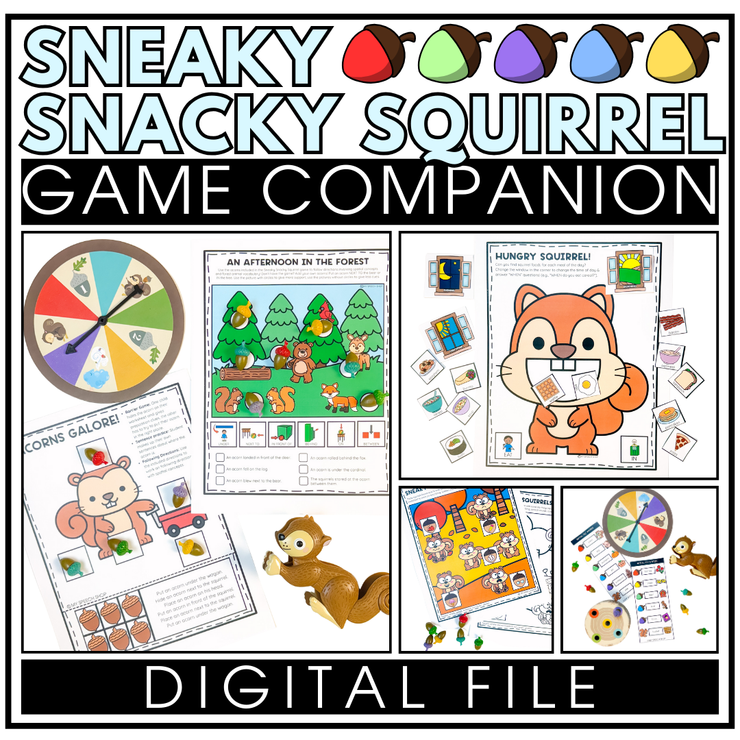 Sneaky Snacky Squirrel - Digital Companion