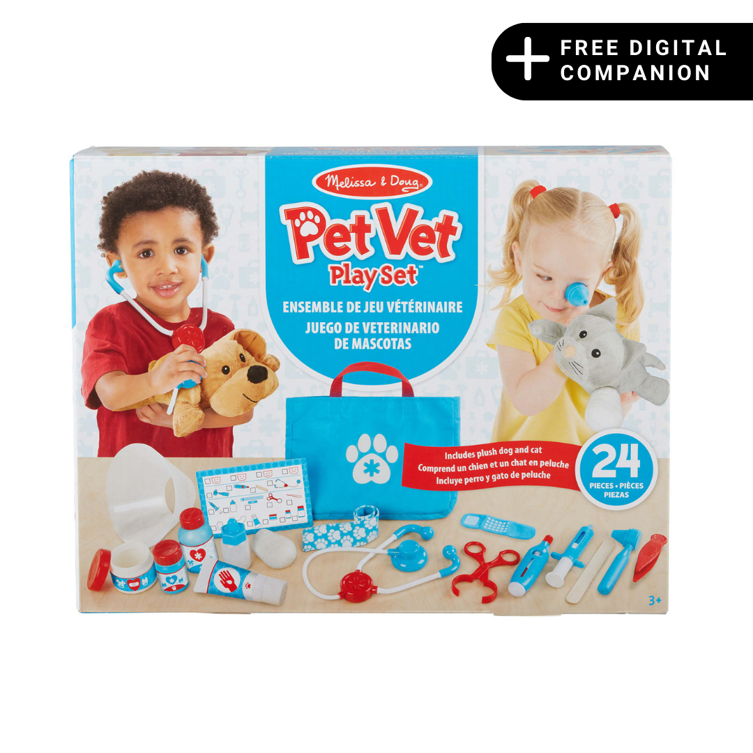 Examine & Treat Pet Vet Play Set
