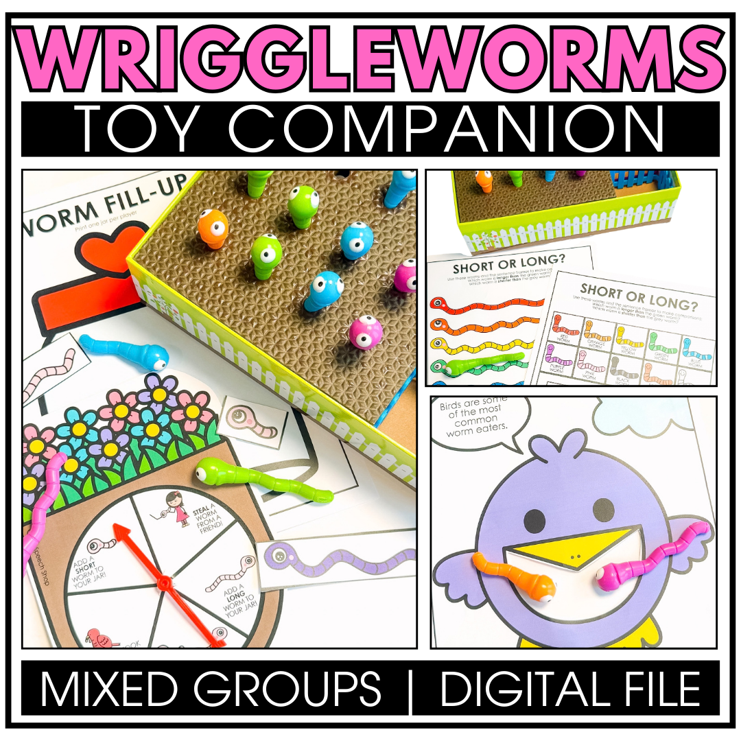 Wriggleworms Toy Companion - Digital File